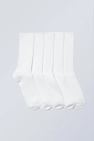 Weekday 5-pack Rib Socks