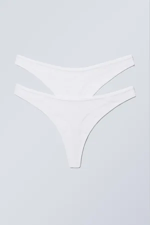 Weekday 2-pack Ash Lace Thong