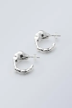 Weekday Irregular Hoop Earrings