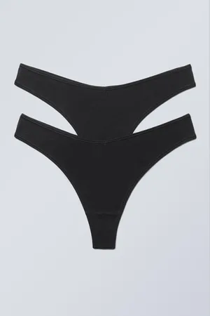 Weekday 2-pack Low Waist Modal Thongs