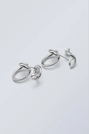 Weekday Organic-shaped Pin Earrings