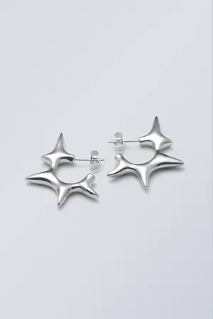 Weekday Spiky Hoop Earrings