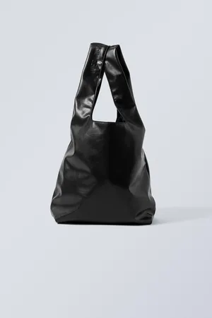 Weekday Mini Faux Leather Tote