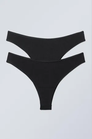 Weekday 2-pack Cheeky Modal Brazilian Briefs