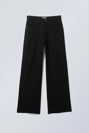 Weekday Astro Baggy Linen Blend Trousers