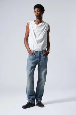 Weekday Space Relaxed Straight Leg Jeans