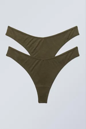 Weekday 2-pack Low Waist Modal Thongs