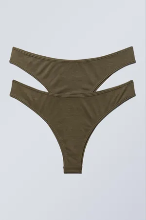 Weekday 2-pack Cheeky Modal Brazilian Briefs