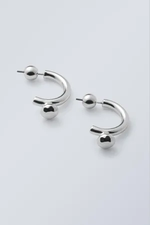 Weekday Half-Hoop Earrings