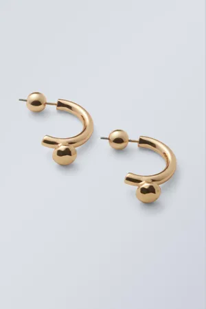 Weekday Half-Hoop Earrings