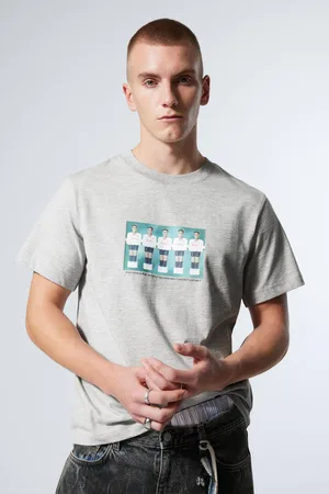 Weekday Boxy Graphic Printed T-Shirt