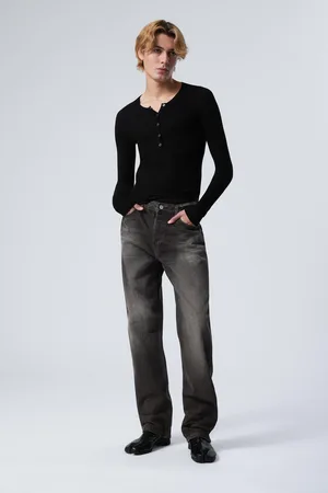 Weekday Space Relaxed Straight Leg Jeans