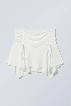 Weekday Gathered Mini Skirt