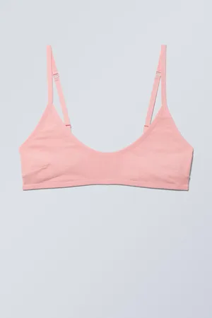 Weekday Inez Scooped Cotton Bralette
