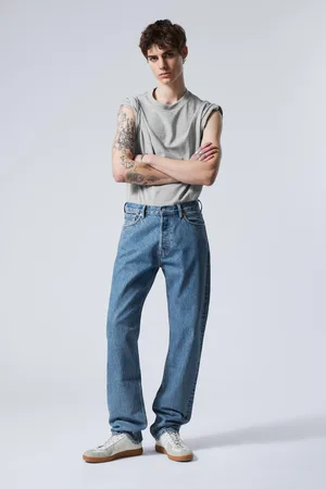 Weekday Space Relaxed Straight Leg Jeans