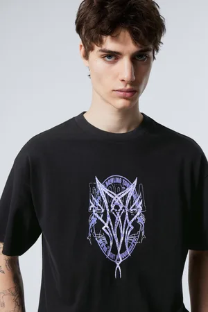 Weekday Great Boxy Printed Graphic Tee