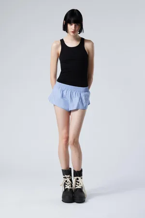 Weekday Mini Cotton Shorts