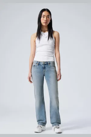 Weekday Arrow Low Rise Regular Straight Leg Jeans