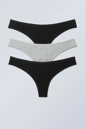 Weekday 3-pack Soft Cotton Thongs