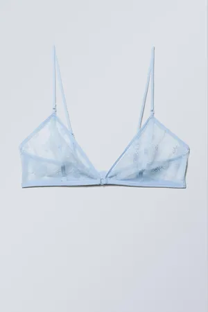 Weekday Sheer Lace Triangle Bra