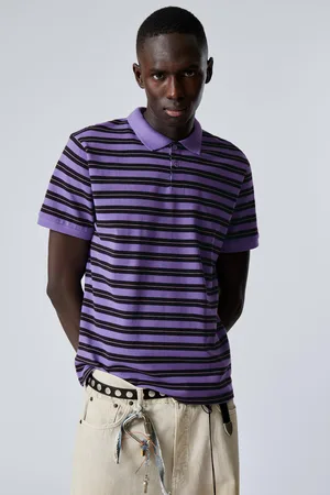 Weekday Short-Sleeved Cotton Piqué Polo Shirt