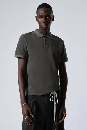 Weekday Short-Sleeved Cotton Piqué Polo Shirt