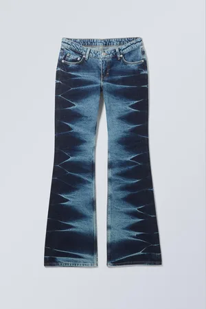 Weekday Nova Low Waist Slim Bootcut Jeans