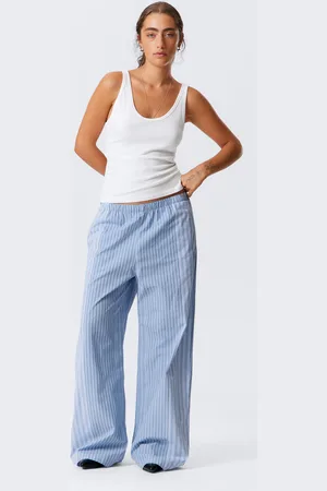Weekday Low Loose Cotton Trousers