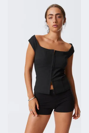 Weekday Sleeveless Wide Neck Top