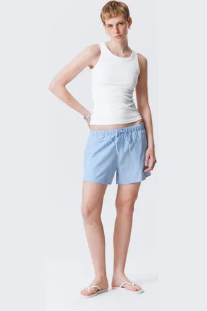 Weekday Wide Washed Pull-on Shorts