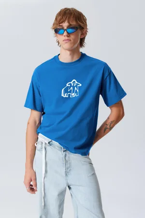 Weekday Great Boxy Printed Graphic Tee