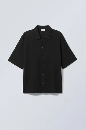 Weekday Rib Relaxed Short Sleeve Shirt