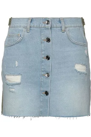 Liu Jo BOTTOMWEAR - Denim skirts - on YOOX.com