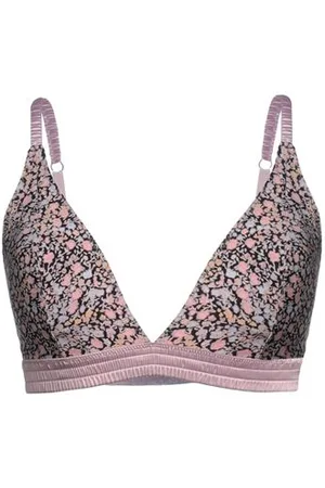 LOVE Stories Love Lace Sienna Blush Lace-trimmed Soft-cup bra