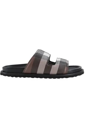 Burberry Men's Cameron Multi-Color Flip Flops Shoes