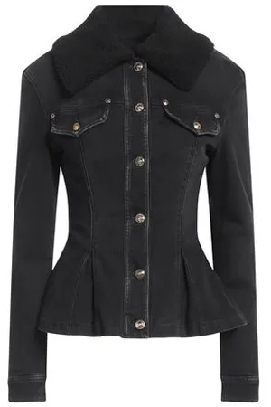 VERSACE COATS & JACKETS - Denim outerwear - on YOOX.com