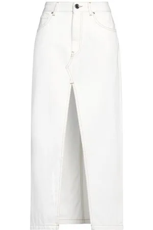 Pinko BOTTOMWEAR - Denim skirts - on YOOX.com