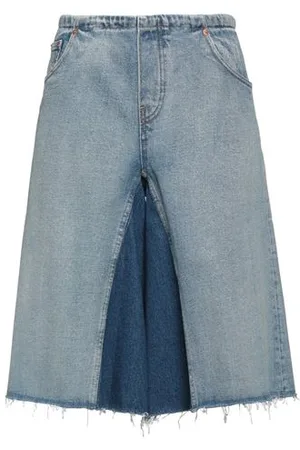 Maison Margiela BOTTOMWEAR - Denim shorts - on YOOX.com