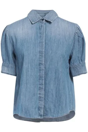 Pinko TOPWEAR - Denim shirts - on YOOX.com