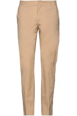 GREY DANIELE ALESSANDRINI BOTTOMWEAR - Trousers - on YOOX.com