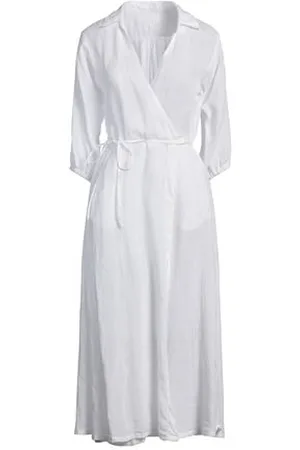 120% Lino DRESSES - Midi dresses - on YOOX.com