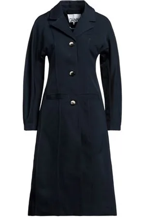 Ganni COATS & JACKETS - Overcoats & Trench Coats - on YOOX.com