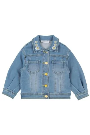 MONNALISA COATS & JACKETS - Denim outerwear - on YOOX.com