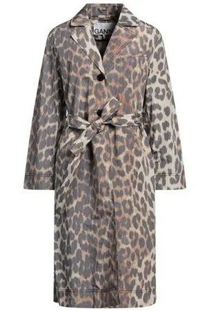 Ganni COATS & JACKETS - Overcoats & Trench Coats - on YOOX.com