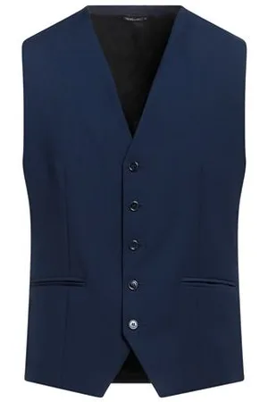 GREY DANIELE ALESSANDRINI SUITS and CO-ORDS - Waistcoats - on YOOX.com