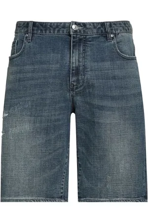 Armani Exchange BOTTOMWEAR - Denim shorts - on YOOX.com