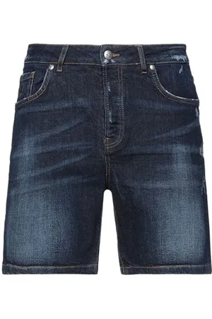 John Richmond BOTTOMWEAR - Denim shorts - on YOOX.com
