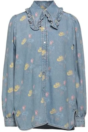 Ganni TOPWEAR - Denim shirts - on YOOX.com