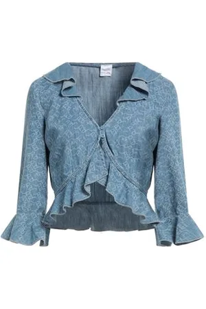 Pinko TOPWEAR - Denim shirts - on YOOX.com