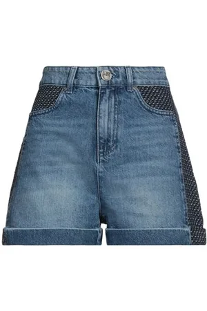 Pinko BOTTOMWEAR - Denim shorts - on YOOX.com